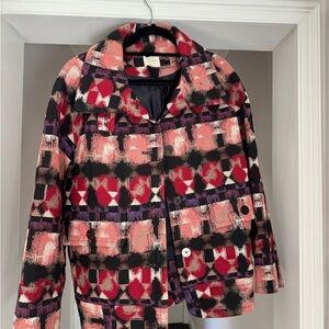 Vince Women's Multicolor Patterned Jacket